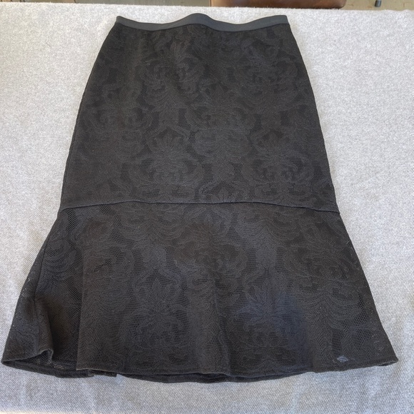 Bcbgmaxazria Lace Peplum Skirt - Picture 2 of 6